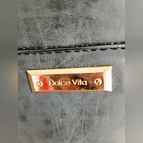 $128 Dolce Vita  Western Crossbody Genuine Leather Fringe Multicolor 10"×9"×3.5" - Picture 4 of 16